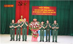 Bàn giao chức trách, nhiệm vụ Bí thư Đảng ủy, Chính ủy Cục Hậu cần